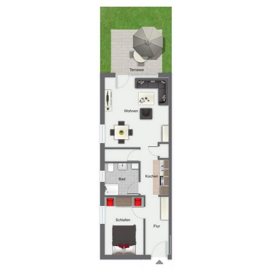 Feriendorf Papillon Wohnung 10-1 Boltenhagen  Bagian luar foto